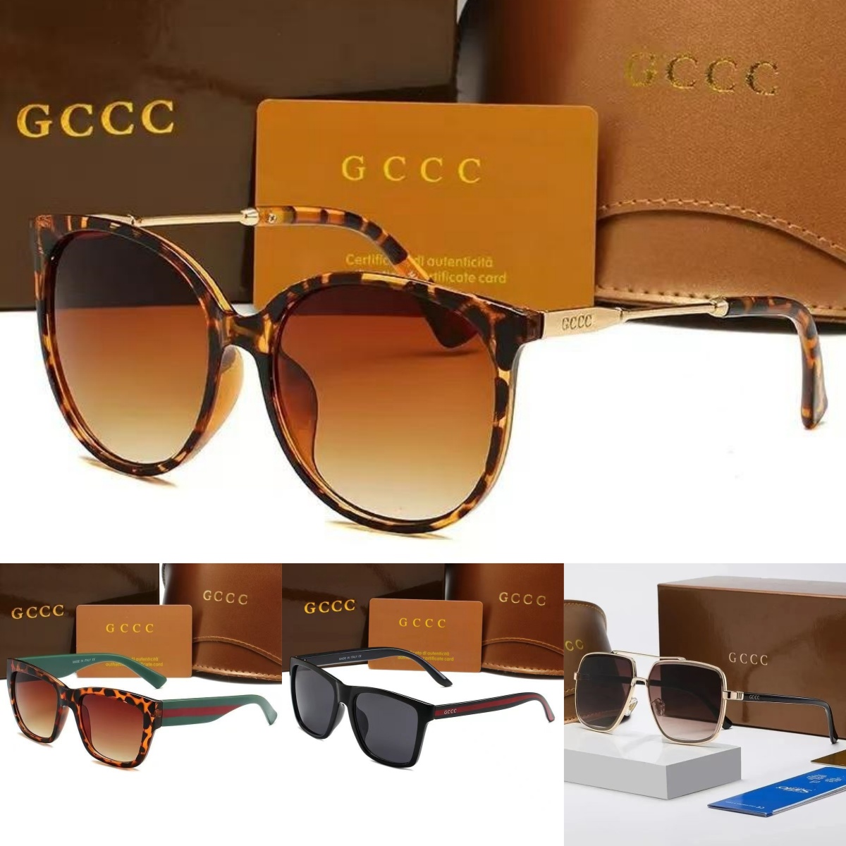 Senior High End Fashion Sunglasses Top Luxury Designer For Women Men Vintage Metal Frame Eyewear Classic Eyeglasses Frame Hot Selling With Box