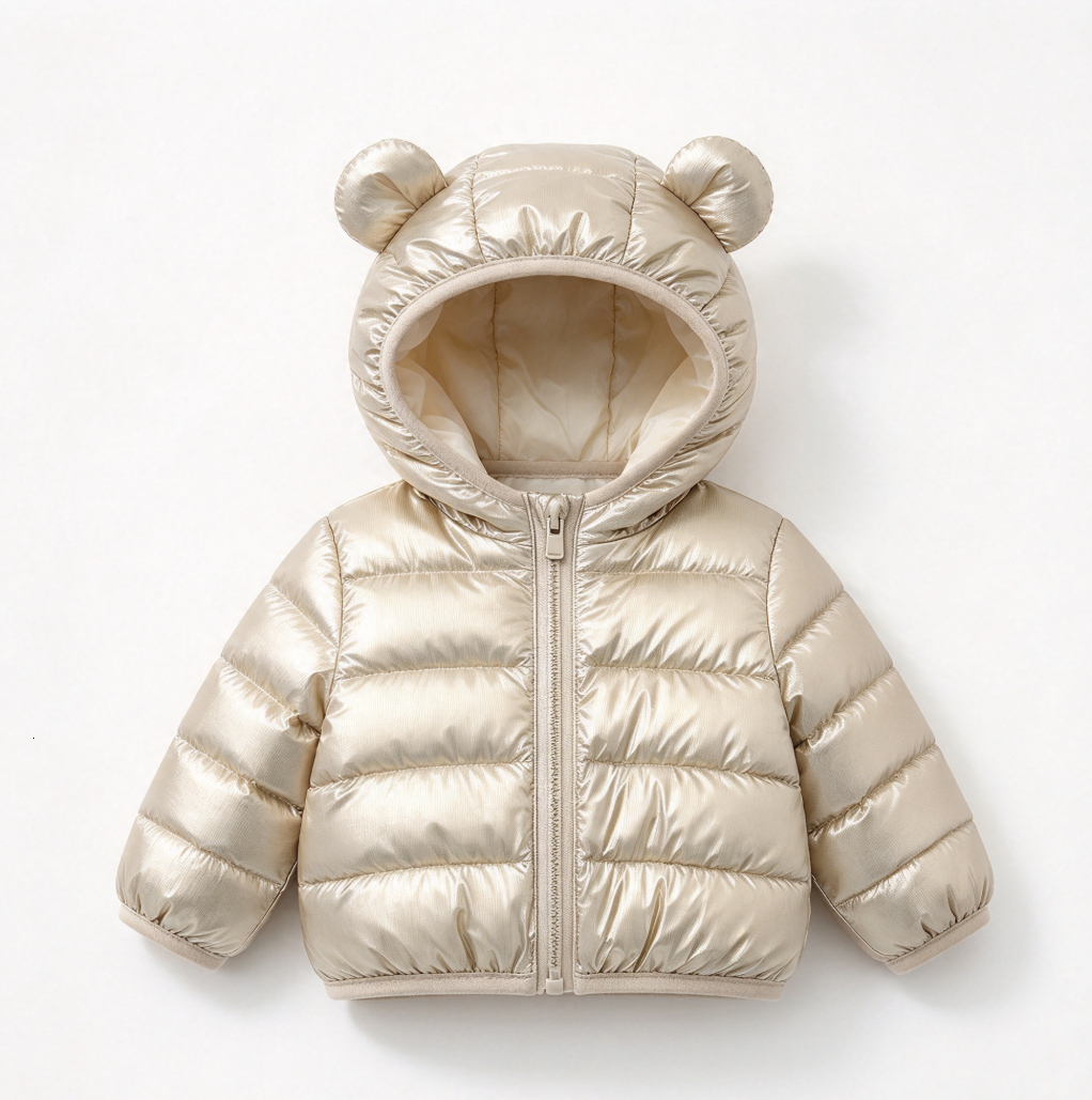 Daily Casual Outdoor Kids Winter Down Puffer Coat Fashion Warm Outerwear Unisex Boys Girls Baby Toddler Thick Cold Weather Children Down Jacket