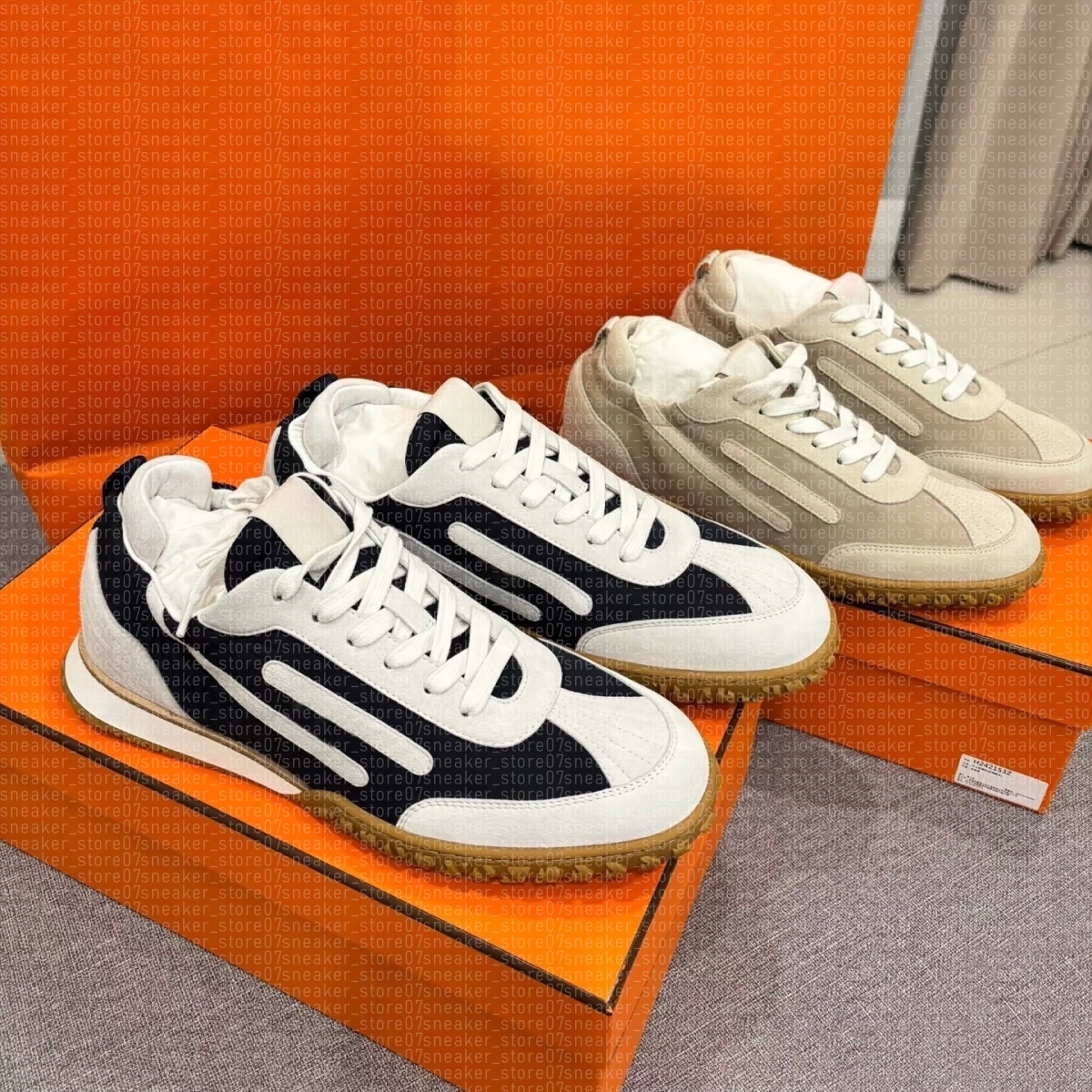 Jet Sneakers Designer Suede Casual Shoes h sneakers Breathable Mesh Running Shoes Men match sneakers Women Trainers Round lace-up low top Tennis sho