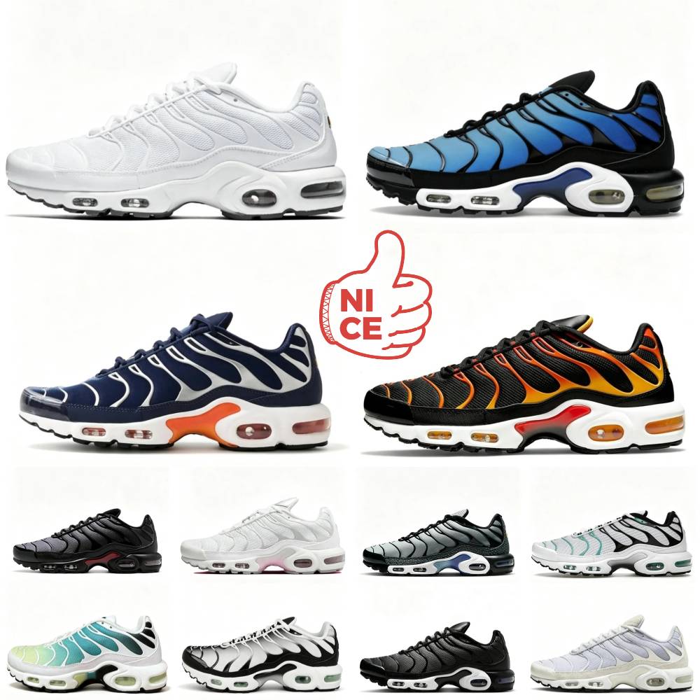 Designer Tn Ultra Mens Sneakers Classic Tns Requin Sports Shoes Triple White Black Hyper Blue Tiger Sky Unity Gradient Breathable House Yellow Outdo