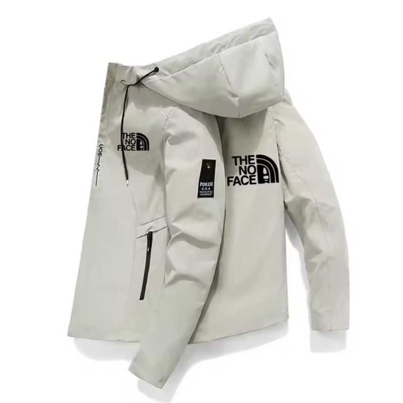 Men Women Hooded Outdoor Jacket Waterproof Windproof Windbreaker Couple Hiking Camping Mountain Coat Multi Color