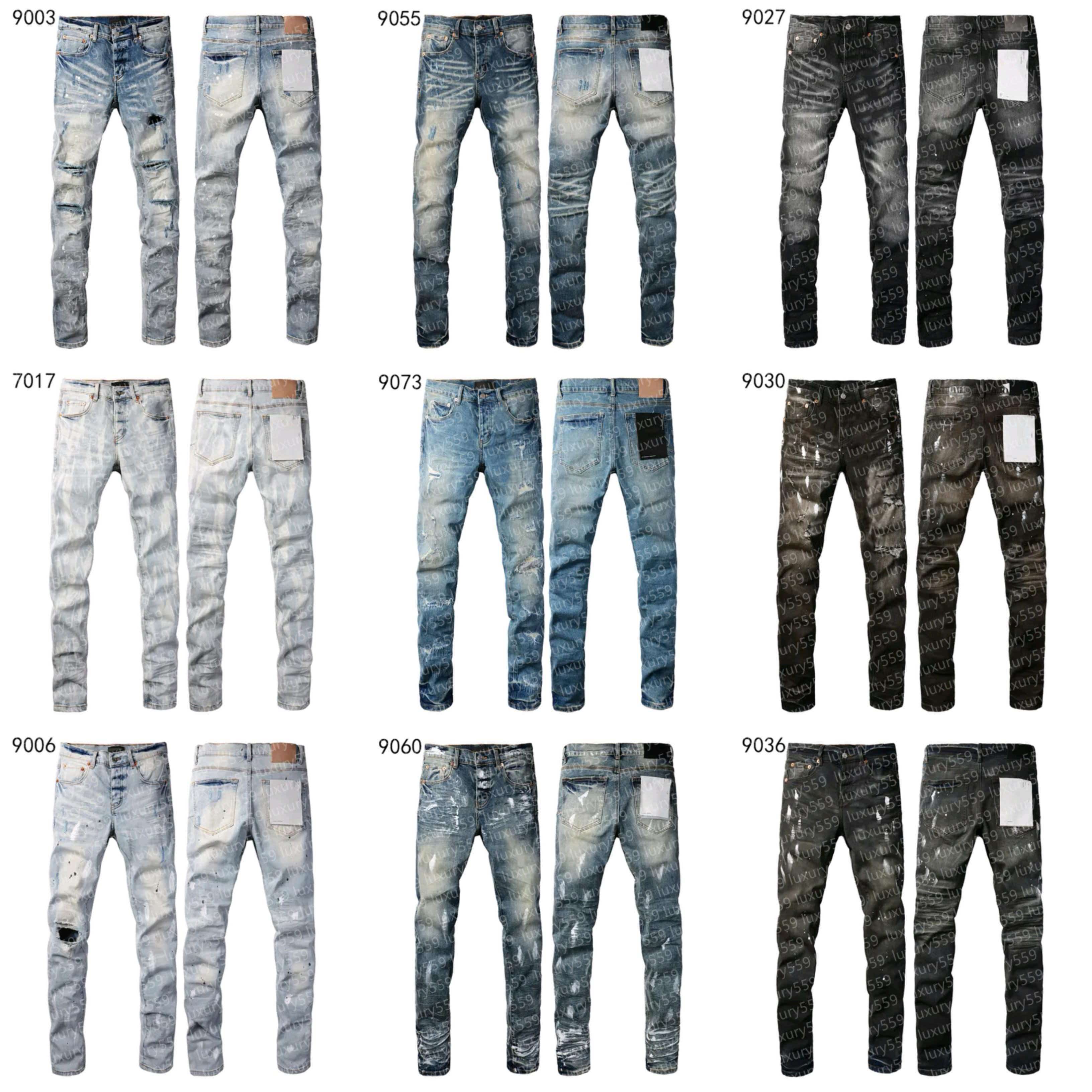 jeans pour hommes designer denim mode pantalons longs streetweat hip hop décontracté jeans droits de haute qualité trous déchirés jeans en détres