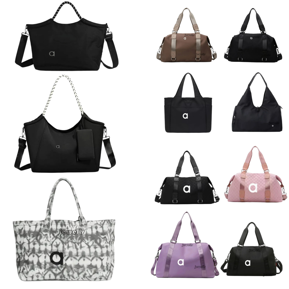 Yoga bag Designer Bags Mens Womens Fiess Handheld Yoga Large Capacity Short Distance Travel Canvas Tote Portable Bag With Dry Women Clothes bag