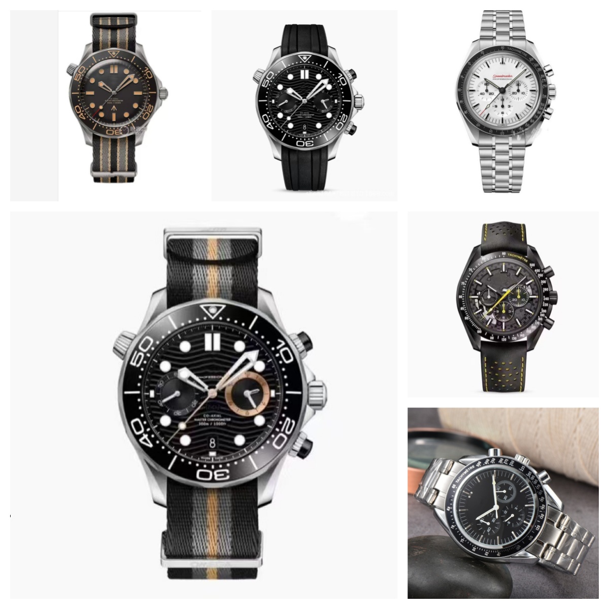 AAAAA high quality Mens Watch Luxury Multi-Function Classic Fashionable Fine Stainless Steel Strap Fully Quartz men Watches man watch 03