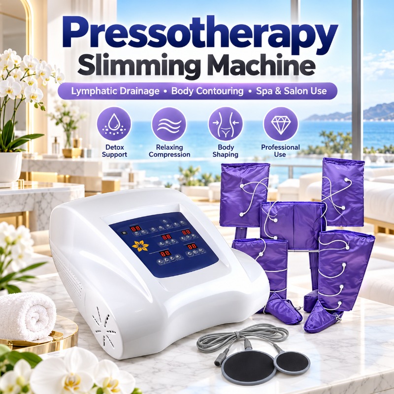 Professional Pressotherapy Slimming machine air pressure lymph drainage EMS massage Far Infrared Wrap Slimming body shaping equipment