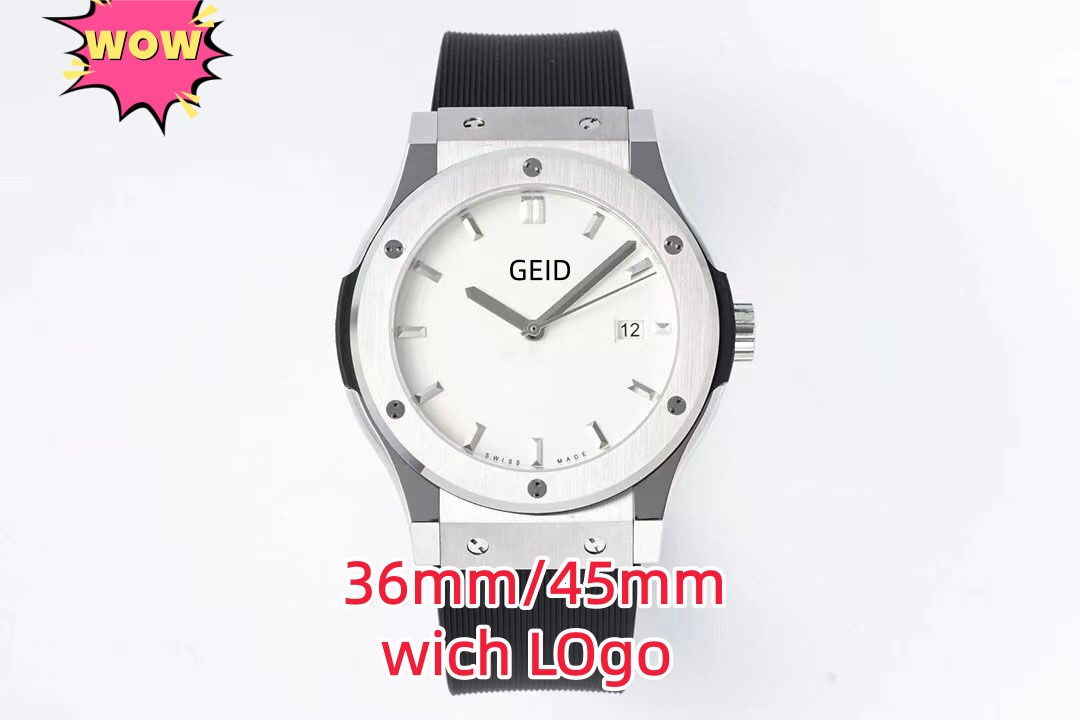 New Fashion Men's and women Watch Top Brand Luxury 36mm 45mm Mechanical Automatic Watch Stainless Steel Waterproof Date Sapphire Watch Designer