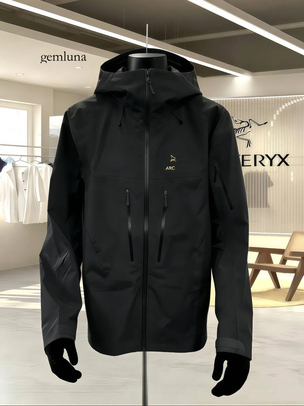 Arcteryxlynessitys jacket Designer Luxury Men Women Hard Shell Zip Up Outdoor Windproof Waterproof Artery Jacket Trend High Quality arcs jacket Wind