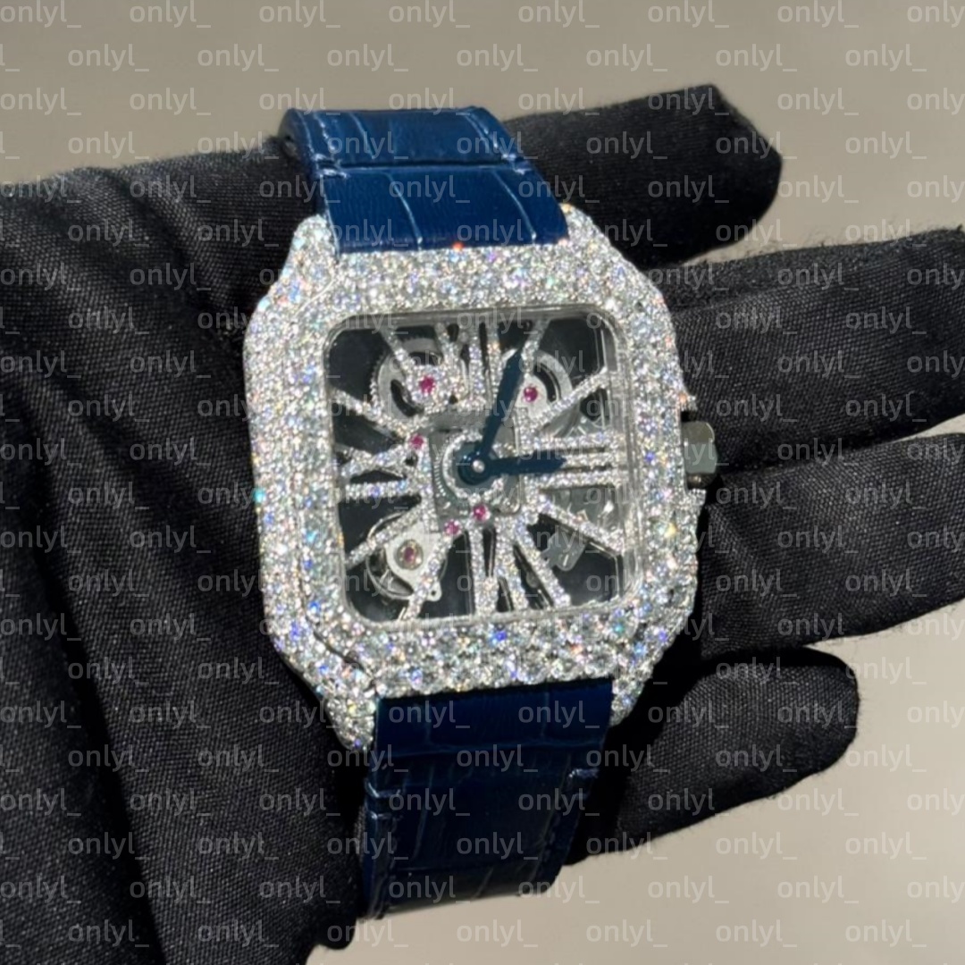 diamond watch designer luxury mens moissanite watch mossanite watch iced out watch women watches men diamond montre watch watches men moissanite Mon
