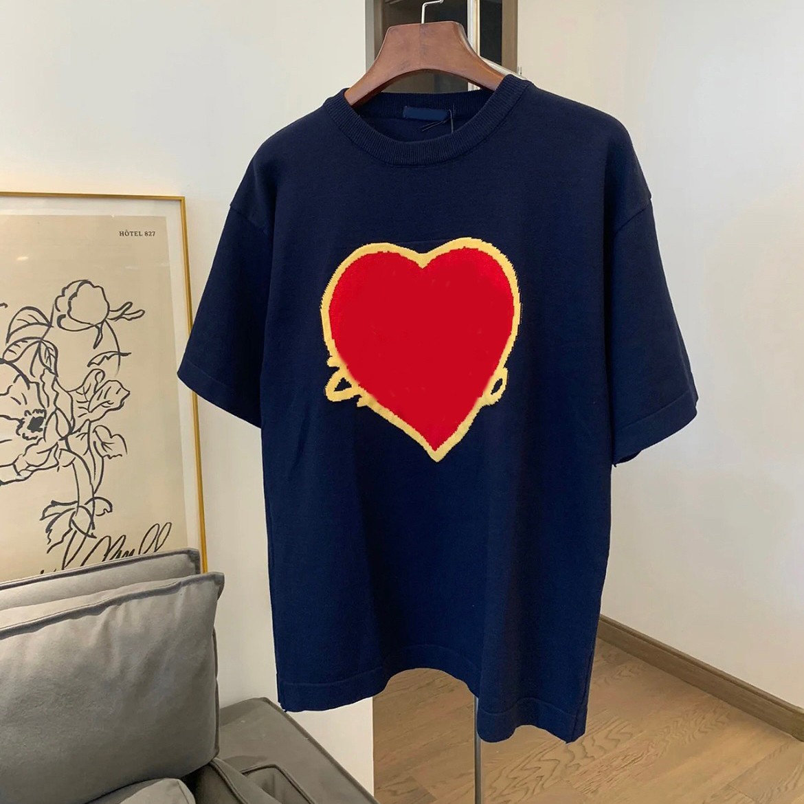 Mens Designers T Shirt Man Womens tshirts With Letters Print Short Sleeves Summer Shirts Men Loose Tees European dimensions S-XL