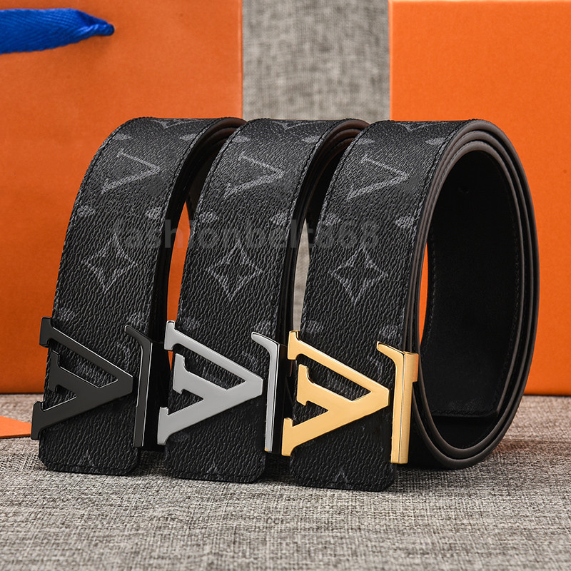 Belts Desginer Men Designer Belt Men Fashion Buckle Genuine Leather Belt High Quality Printed Width 3.8cm Belts for Women Designer Women Mens Belts