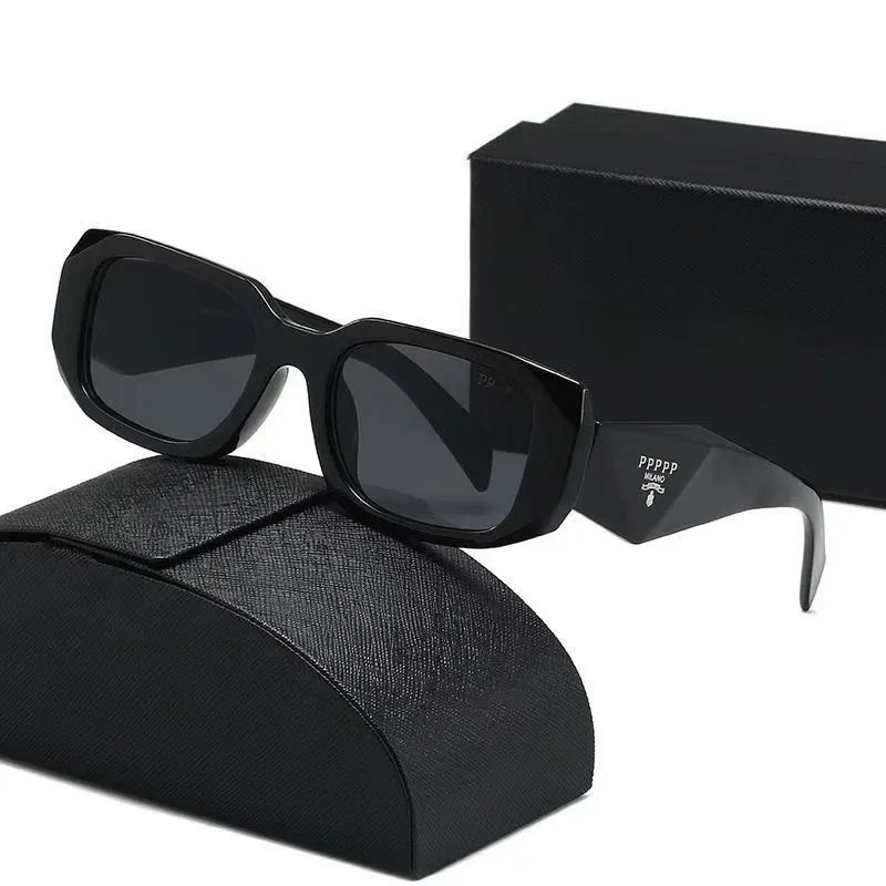 Top luxury Mens Designer Sunglasses Outdoor Shades women fashion triangle luxury Full Frame Sunshade mirror polarized UV400 protection Glasses With