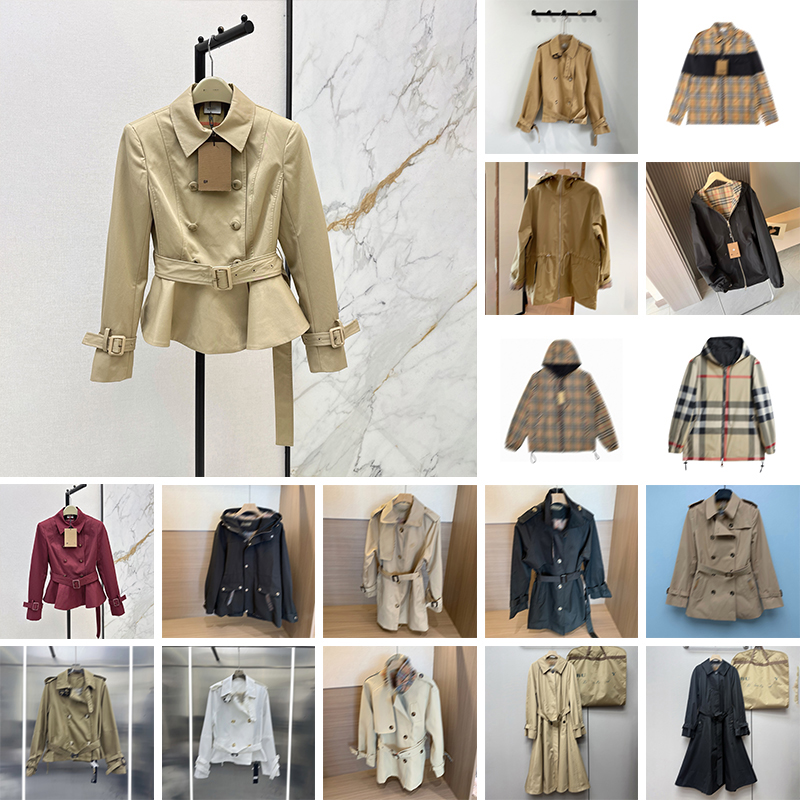 Womens Jackets And Hoodies Double Breasted Peplum Waist Belted Trench Coat Classic Collar Long Sleeve Beige Outerwear For Daily Commute