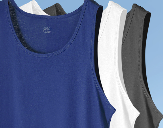 High-Quality Men's 100% Cotton Tank Top, Breathable Slim-Fit Undershirt for Sports, Sleeveless Summer Inner Wear, Fitness & Casual Style