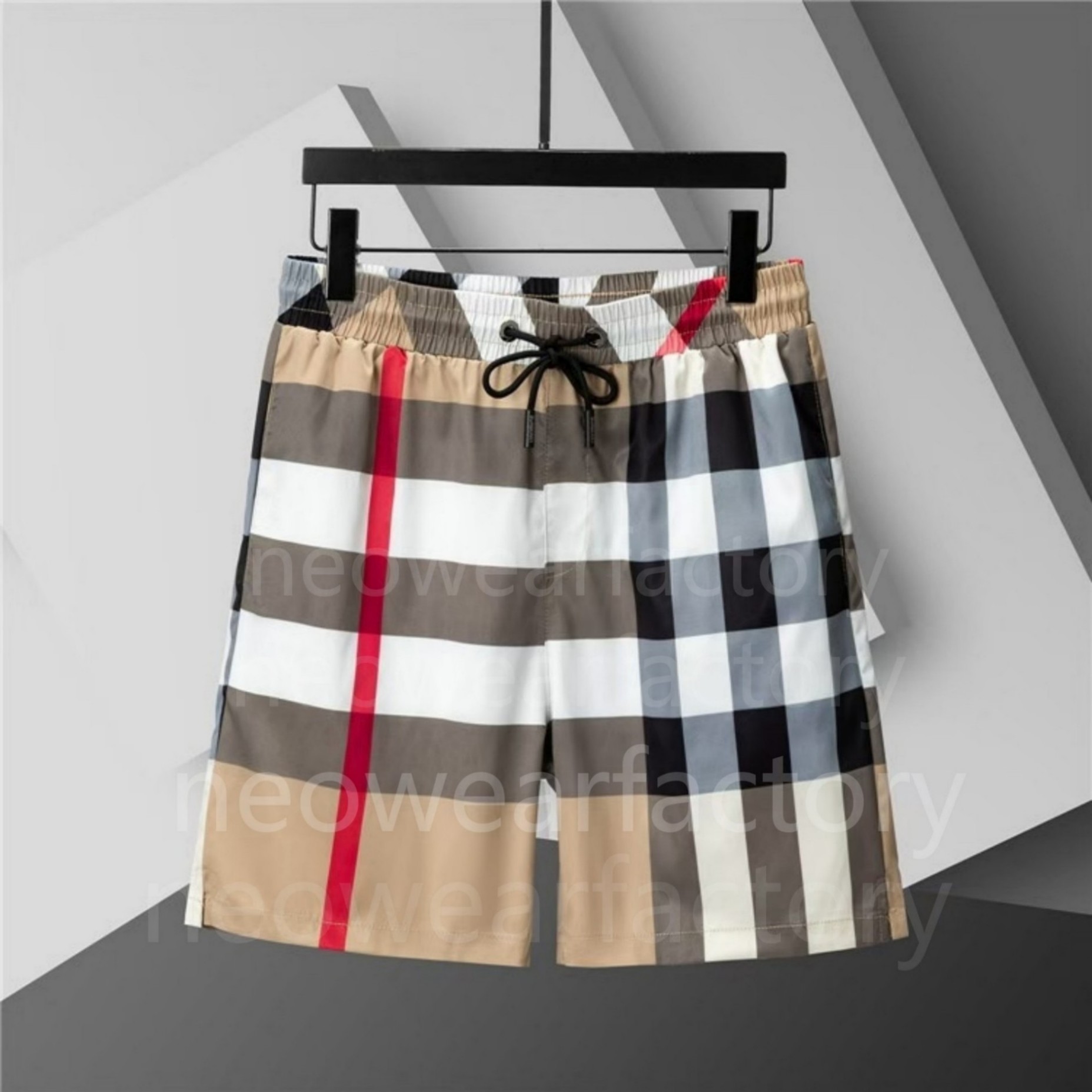 men shorts designer luxury superior quality summer women shorts striped elegant swim short sports pants gym quickdrying swim wear man beach shorts