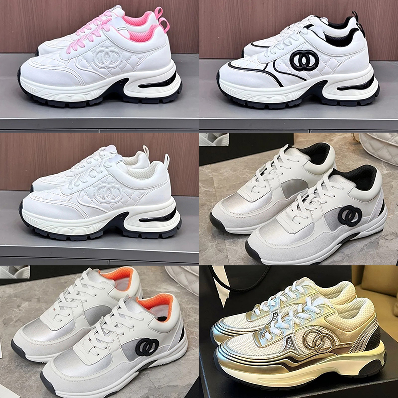 AAA+ Designer Sneakers 23C for women men casual shoes Golden Silver Horn King Black white sneaker C Silver womens platform sneaker luxury famous cla
