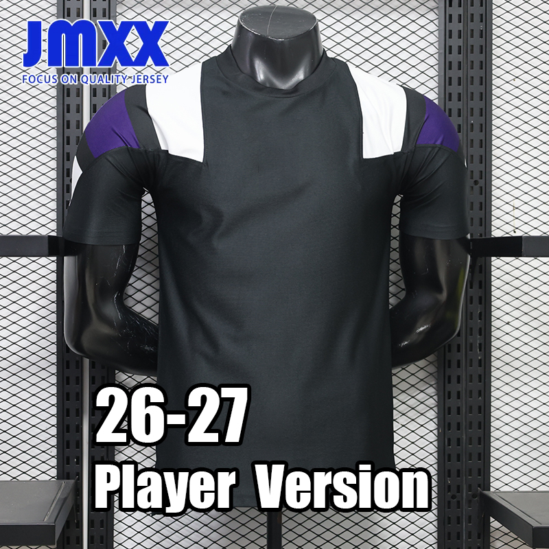 4XL 3XL XXXL JMXX Player Version 26 27 Reales Madrides EQT Soccer Jersey Black Pre Match Training Styles Mens Jerseys Man Football Shirt 2026 2