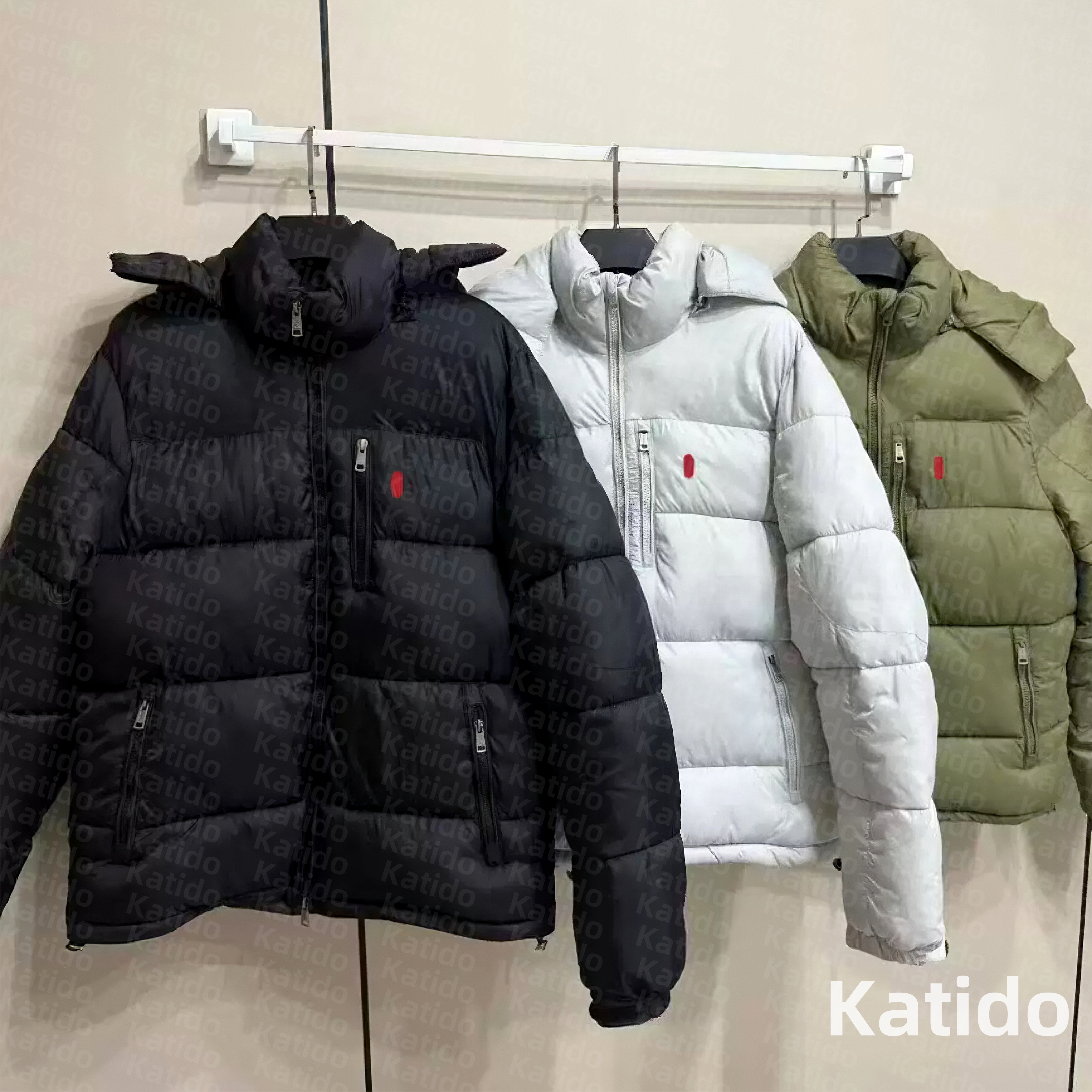 Winter jacke Mens Coat Designer Puffer Jacket Polo puffer Jacket Hooded Zipper Embroidery Parka Jacket Mens Veste Hiver winter Puffer Coat