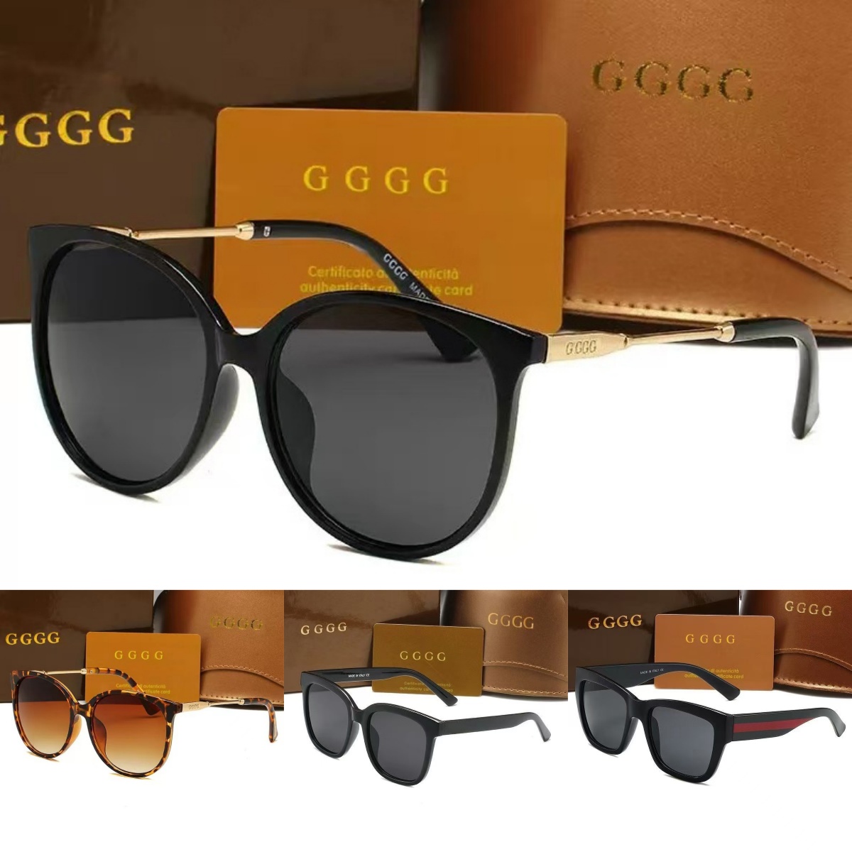High End Senior Fashion Sunglasses Top Luxury Designer For Women Men Vintage Metal Frame Eyewear Hot Selling Classic Eyeglasses Frame