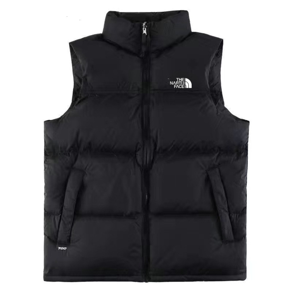 Men Vest Designer Down Vest Gilet NF Code Scan Luxury Down Puffer Jacket Unisex Couple Bodywarmer Womens Sleeveless Outdoor Warm Thick Outwear Cloth