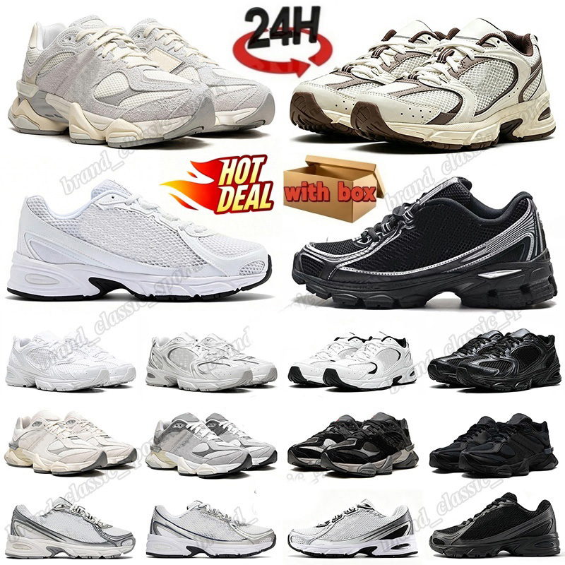 With Box 530 740 9060 designer shoes mens womens running trainers Triple White Black Silver Brown Quartz Grey platform casual shoe outdoor trainer s