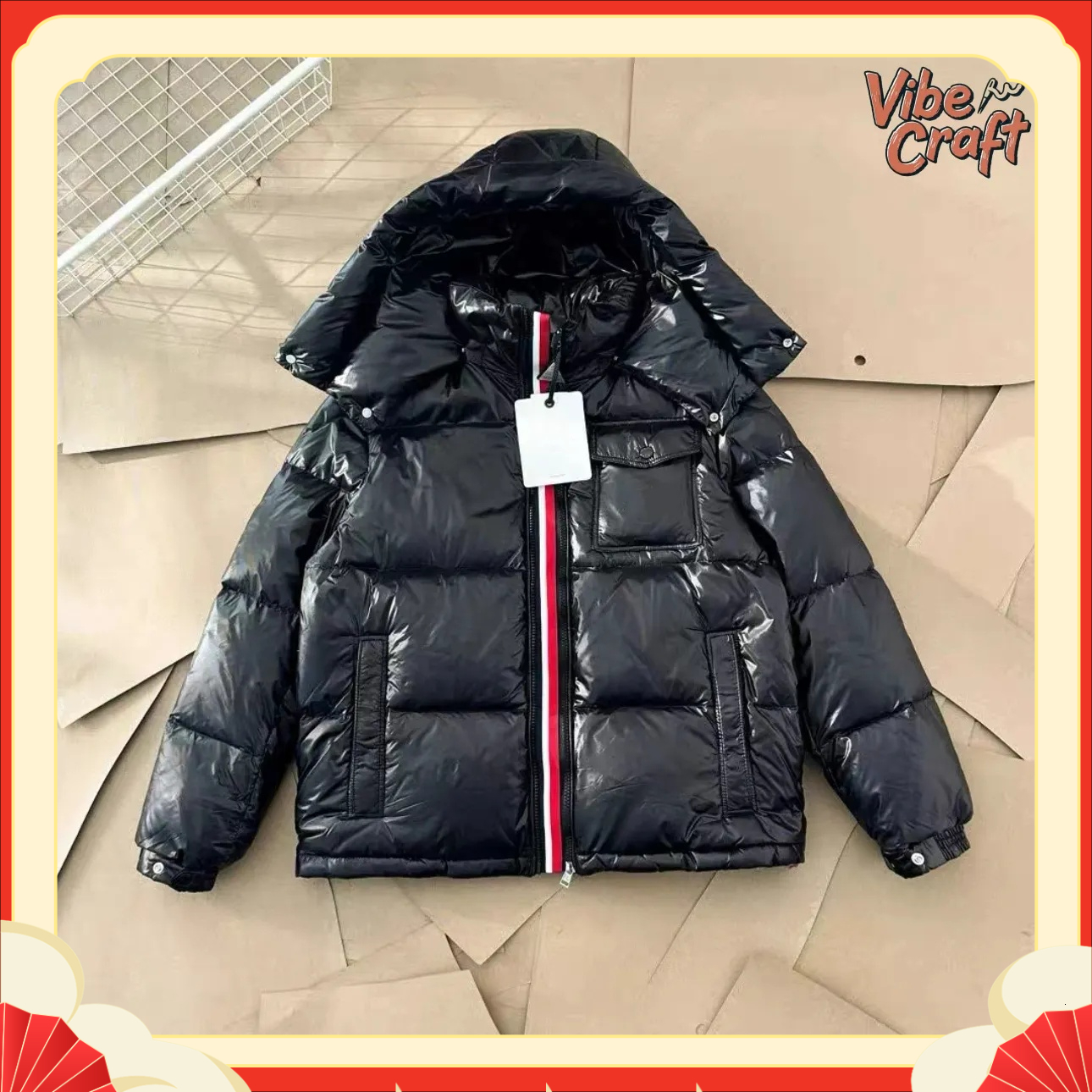 puffer vest puffer jacket doudoune winter coat puffer quilting lacquer shell stand collar windproof breathable glossy nylon winter jacket puffer coa