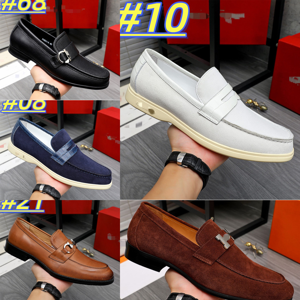 Luxury Designer Black Leather Loafer Patent Formal Shoe Office Dress Slip On Buckle Metallic Gold Heel Mens Comfort Fashion Quality Modern Stylish G