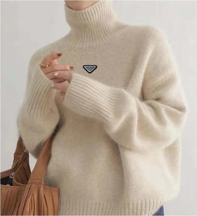 Femmes de luxe délicat brodé pull femme automne et hiver mince grand maillot de corps étudiants Han Version de chandails à manches longues 52022