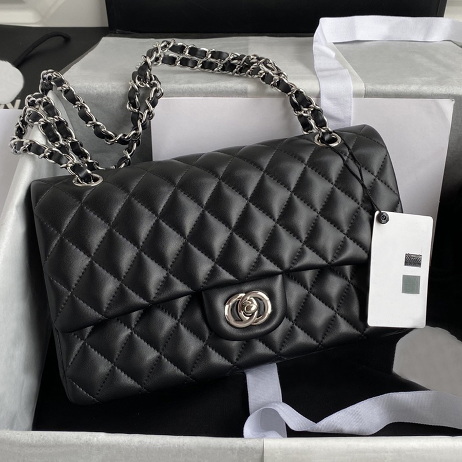 Designer bags Shoulder Bag Classics Caviar High Quality Plaid Buckle Flap Handbag Silver Gold Chain Leather Metal Sheepskin Multiple colors Women�