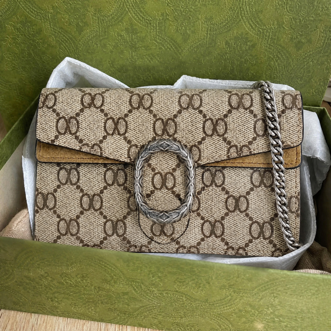 Designer Bag Luxury Shoulder Bag Fashion Handbag Top Quality Mini Bag Retro Snake Buckle Flap Bags Women Monogram Canvas Crossbody Bag Ladies Daily
