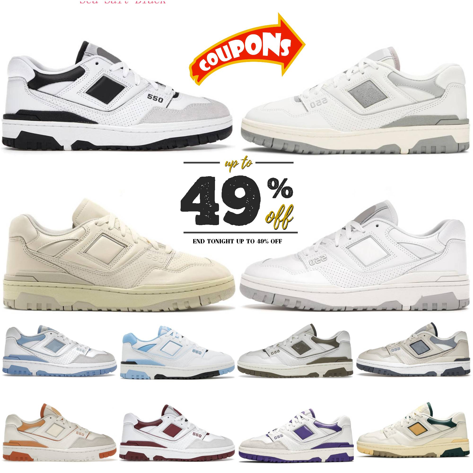 New Evergreen Sports Shoes Mens Women Black White Green Grey Navy RED Cement gs Cream Blue Silver UNC Navy Shadow Rich Paul Outdoor Jogging Trainers