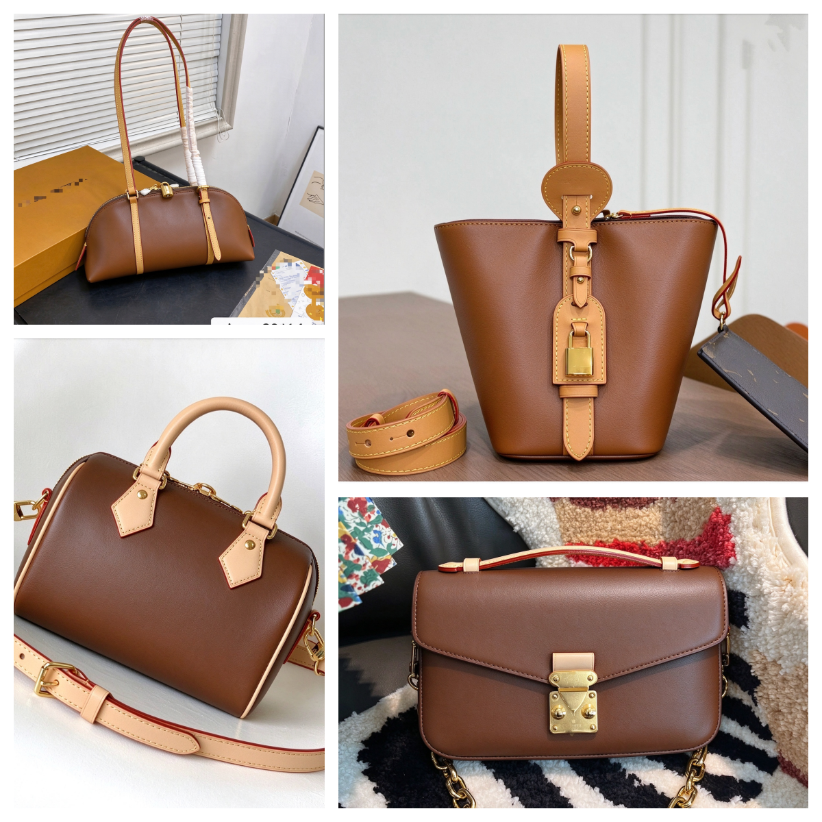 designer bag Monogram Canvas free shipping vintage fashion casual large-capacity crossbody underarm shoulder bag high-end version women man bags han