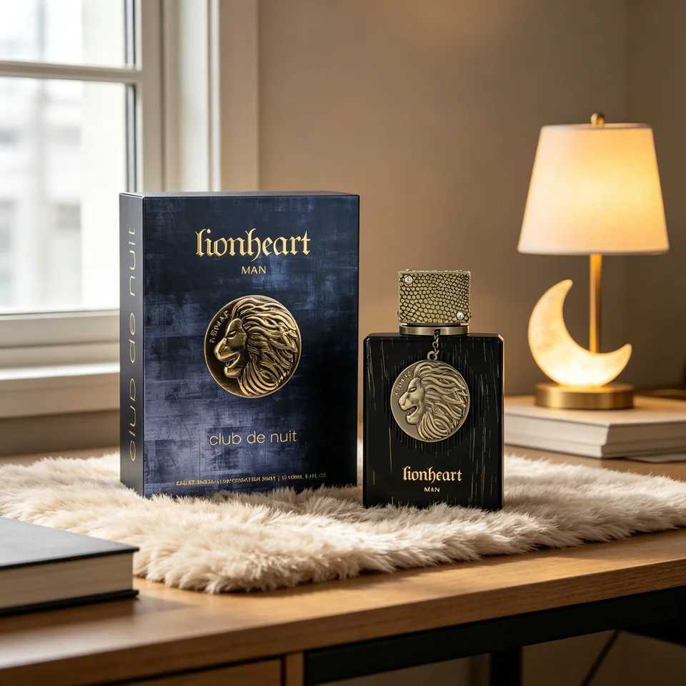 Armaf Club De Nuit Lion Heart EDP SPR 3.4 Floz Clean Long-lasting Mint Oud And Musk Fragrance Ideal Gift M261016