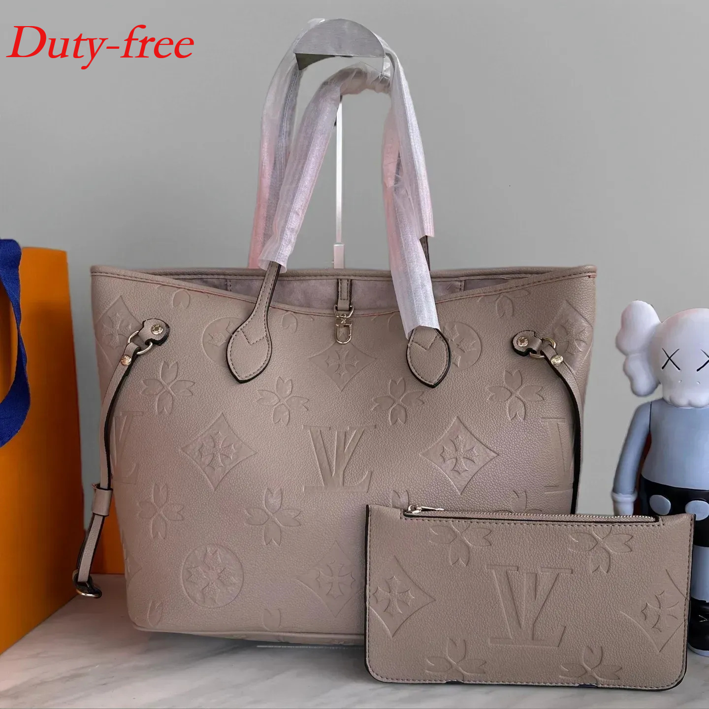 Designer woman Bags Embossed Black Flower Large Capacity Tote Fashion Sac Femme Leather Women Shoulder Bag Messenger Luxurys Handbags Lady Purse Fem