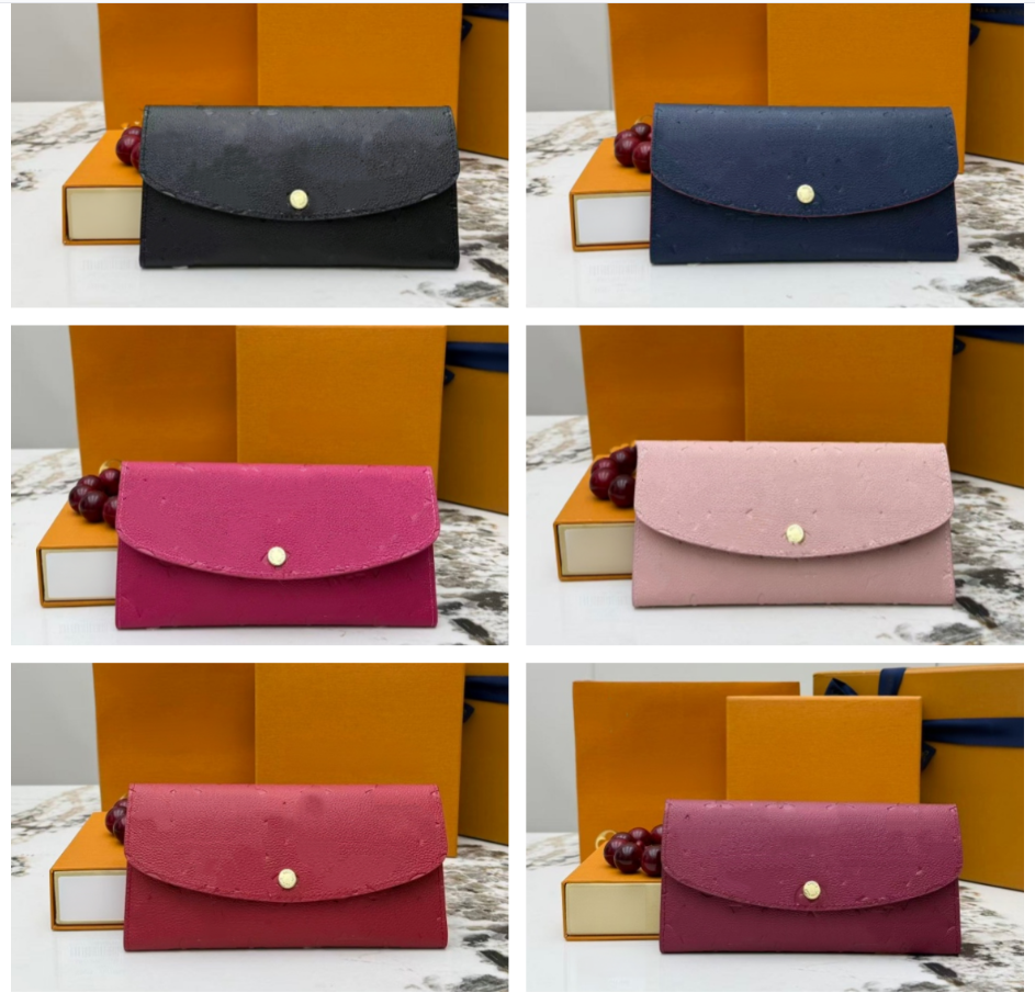 Embossed Black Diamond pattern M62369 Ladies Fashion Casual Long Zippy wallet Designer Leather Compact Zipper wallet Short Coin Purse Credit Key Pou