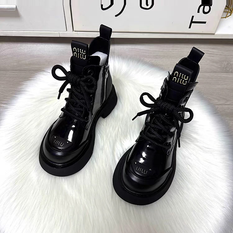 new luxury Knight boots Fashionable simple versatile round toe soft sole comfortable and non slip boots free shipping
