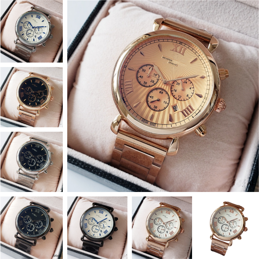 HOT TOP Brand WristWatches women's watches quartz Movement Watch Luxury modern man lady wrist-watch classics Vacheroity 2026 #284