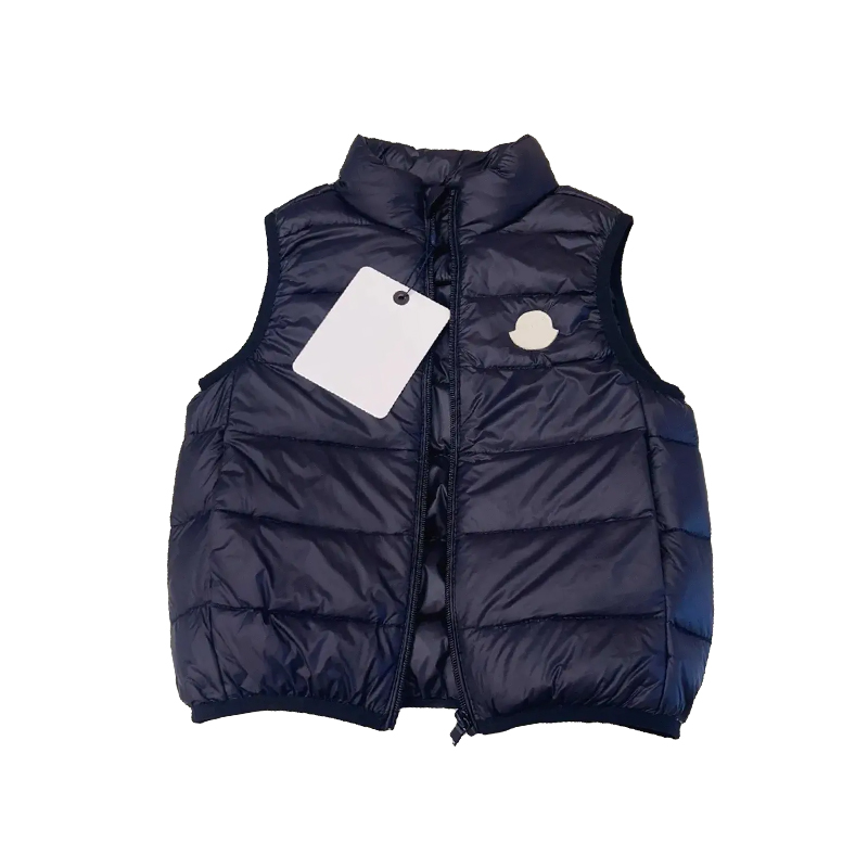 Designer Childrens Luxury Vest Baby Gilet Kids Waistcoat Boys Girls Down Puffer Jacket