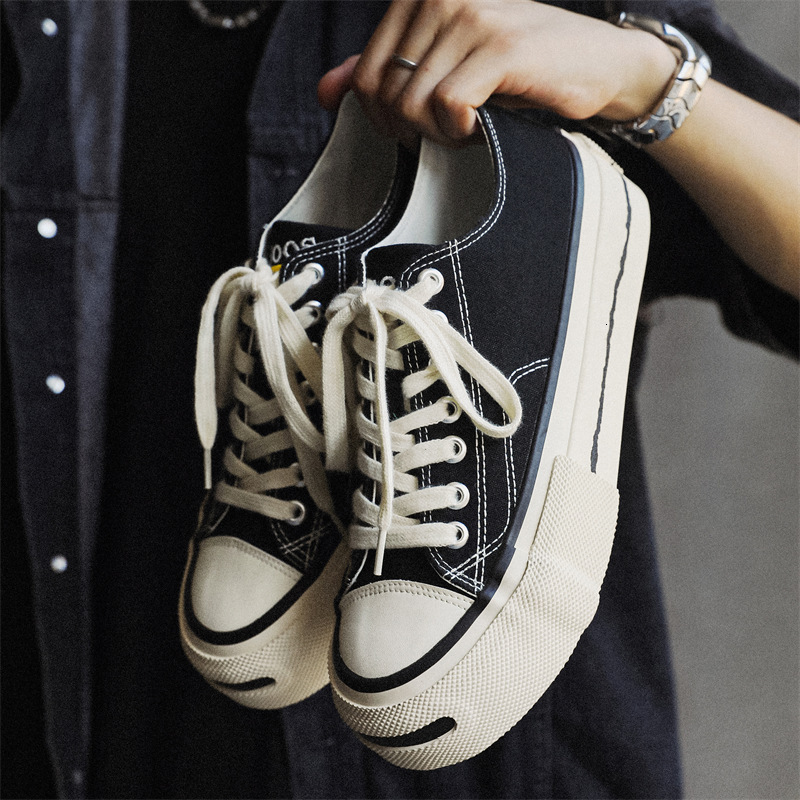 New Student Low-Top Canvas Sports Casual Skate Niche Classic Thick-Soled Height-Increasing Men's Shoes X250