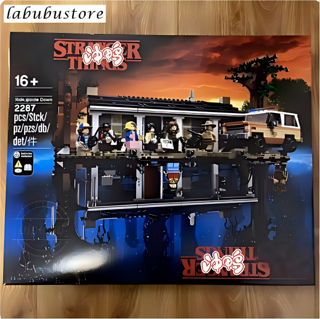LEG0 75810 Stranger Things Upside Down World building blocks 2287pcs Standard bricks Perfect holiday gift children's toys High quality replicas