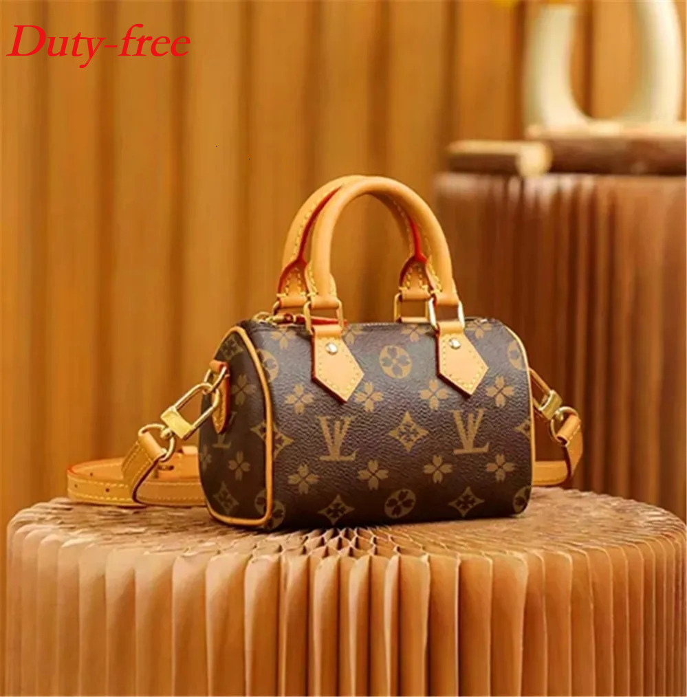 Designer woman bag High Quality Shoulder Quick Purse Boston Tote Mini Nanao Spood Pillow Handbags Women Crossbody Bag Classic Designers Floral Make