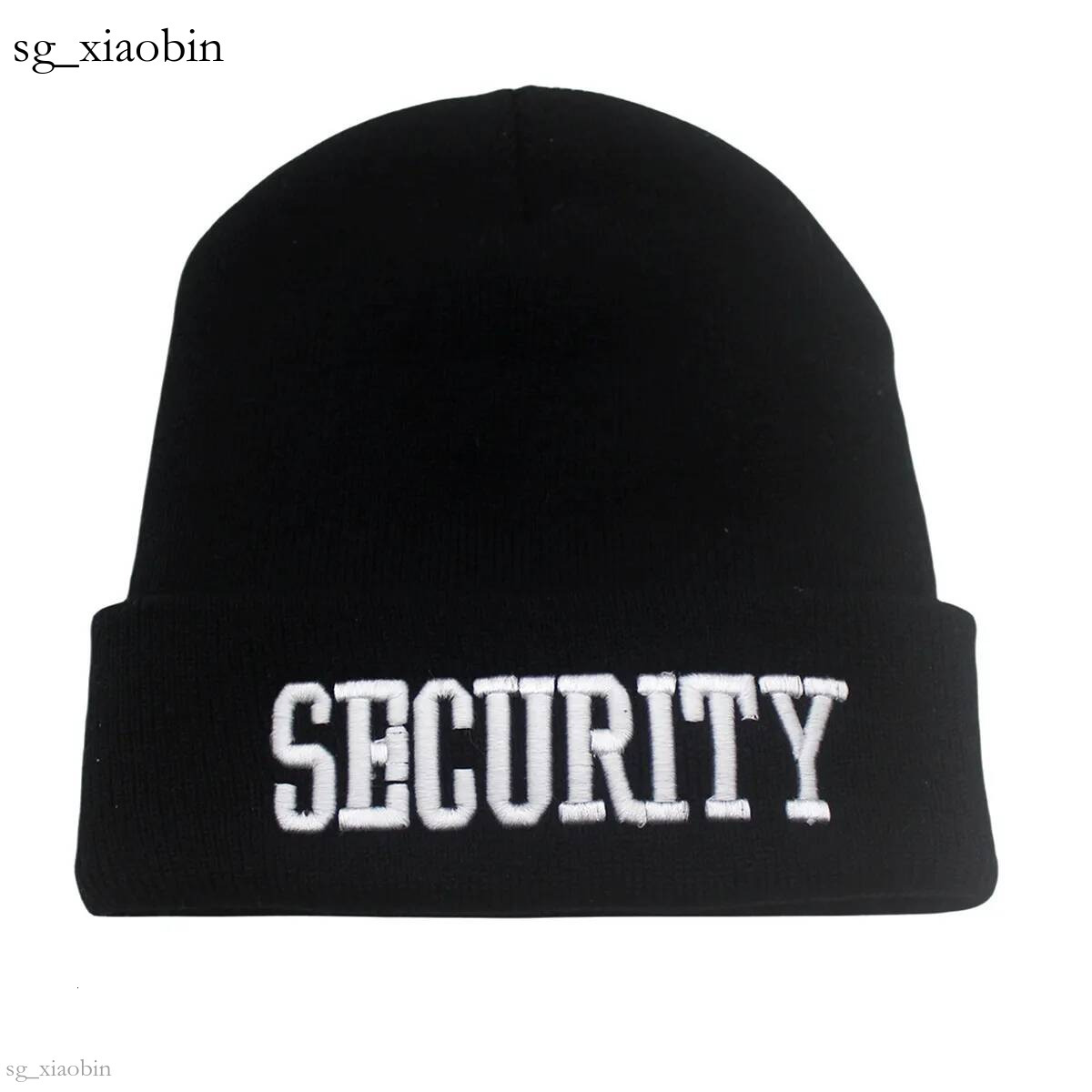 Universal Wild Security Hats White Cute Mens Neutral Outdoor Knitted Autumn n Headbag Beanie Hat 241205 Hot