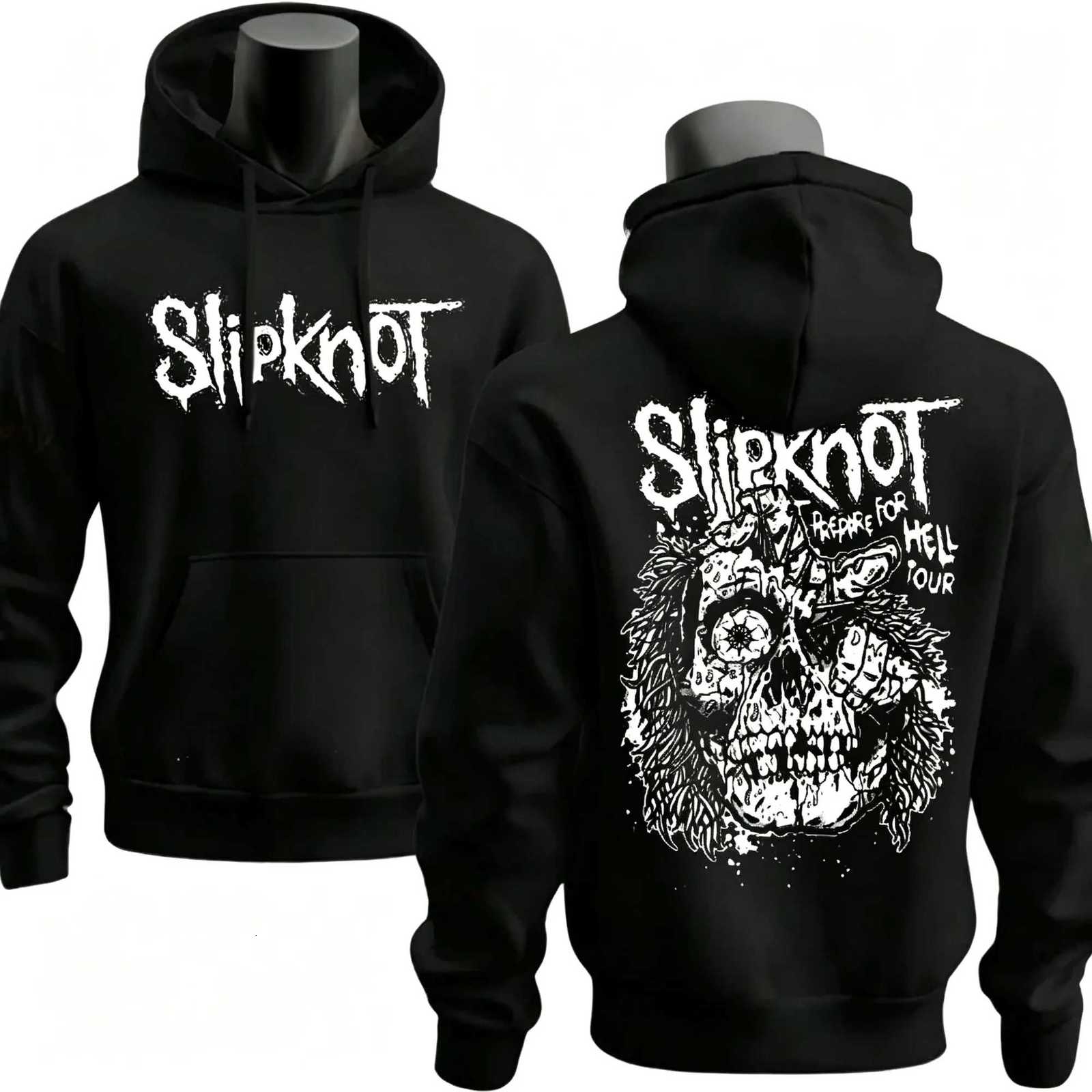 Men's And Women's 2026 Slipknot Music Metal Rock Band Hoodie Sweatshirt Novelty Trendy Winter Pullover Hoody X261014