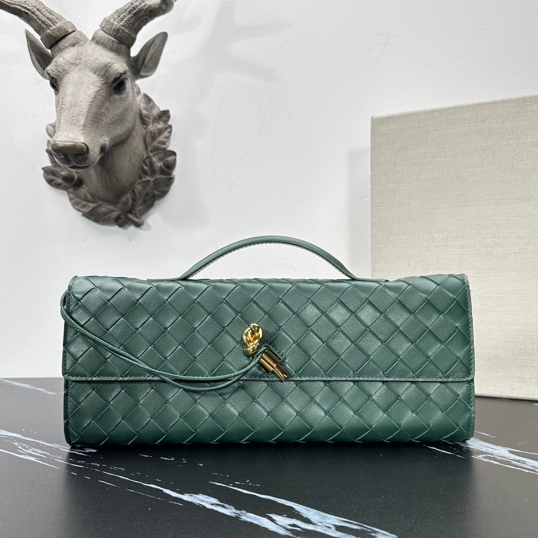 12A designer bag handbag high quality slouchy handbag 31CM Green Woven sheepskin evening bag luxurys handbags luxurys designer bags womens bag Fashi