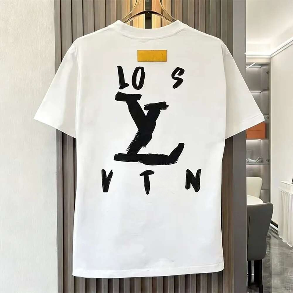 Mens Tshirts High-quality clothing brand Designer T Shirts Fashion Tshirt summer Men Luxury Designer Shirts Alphabet Print Pattern Brand Shirt Crew