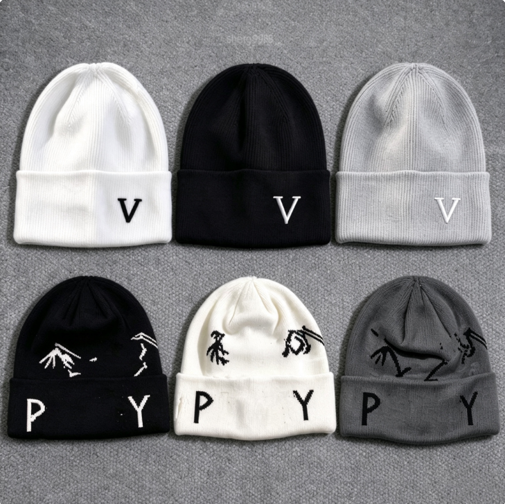 Winter beanie designer fashion bonnet knitted dressy caps autumn hats for mens skull outdoor womens hat cappelli travel skiing wholesale price Knitt