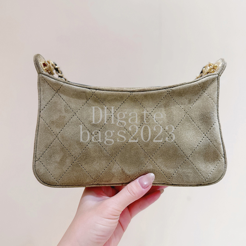 Hobo Handbag 24CM Master quality Designer bag Suede Calfskin shoulder Chain bag Luxury Evening Bag with Gift Box X042B