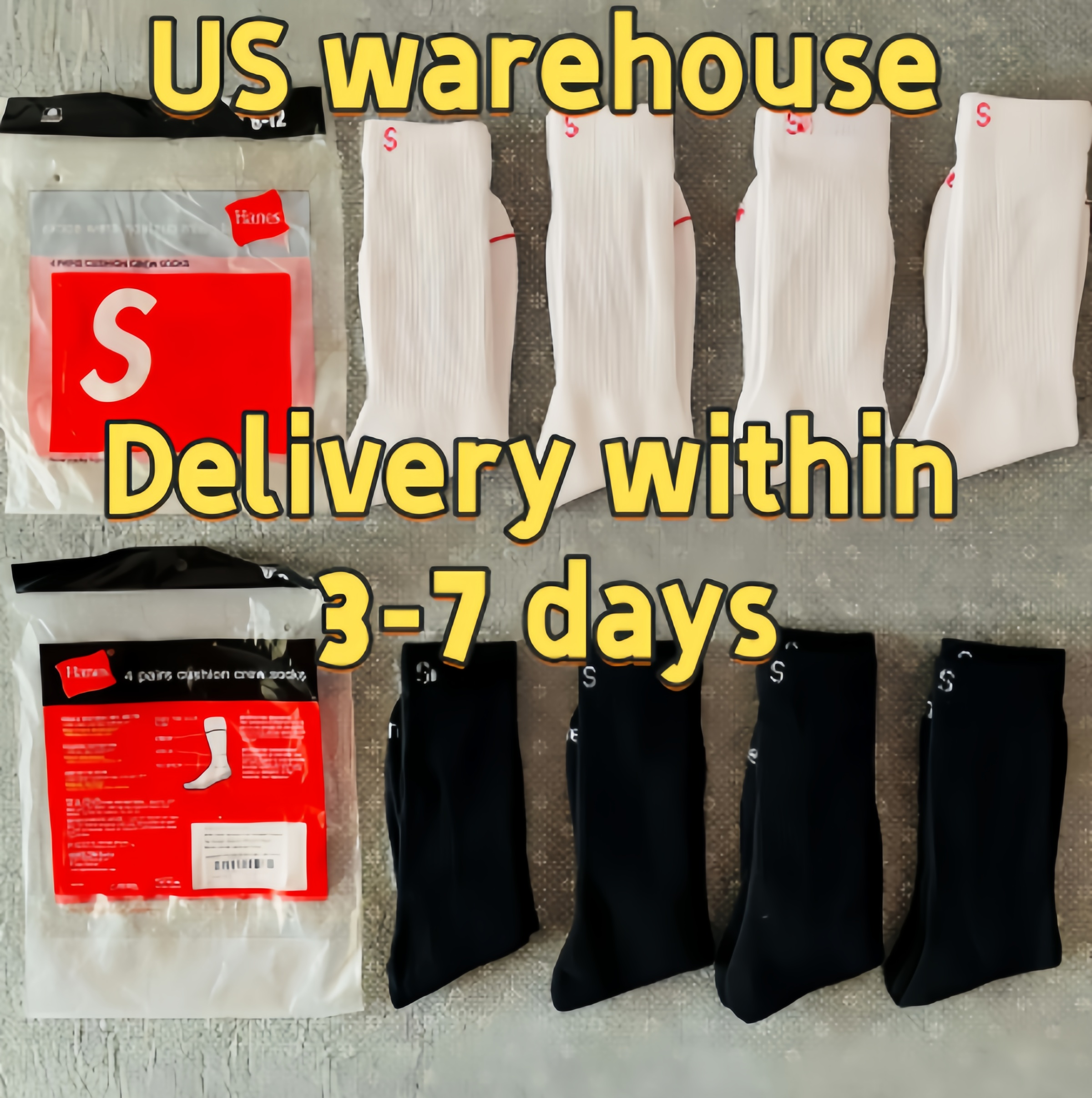suply designer chaussettes 4 Pack Unisexe Coton Logo Chaussettes Respirant Chaussettes De Sport Hommes Femmes Streetwear Hip Hop Chaussettes Occa