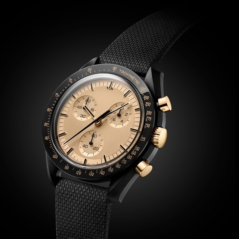 Bioceramic Planet Moon Montres pour hommes Montre de haute qualité Fonction complète Quartz Chronographe Mouvement Montre pour hommes Étanche Bra
