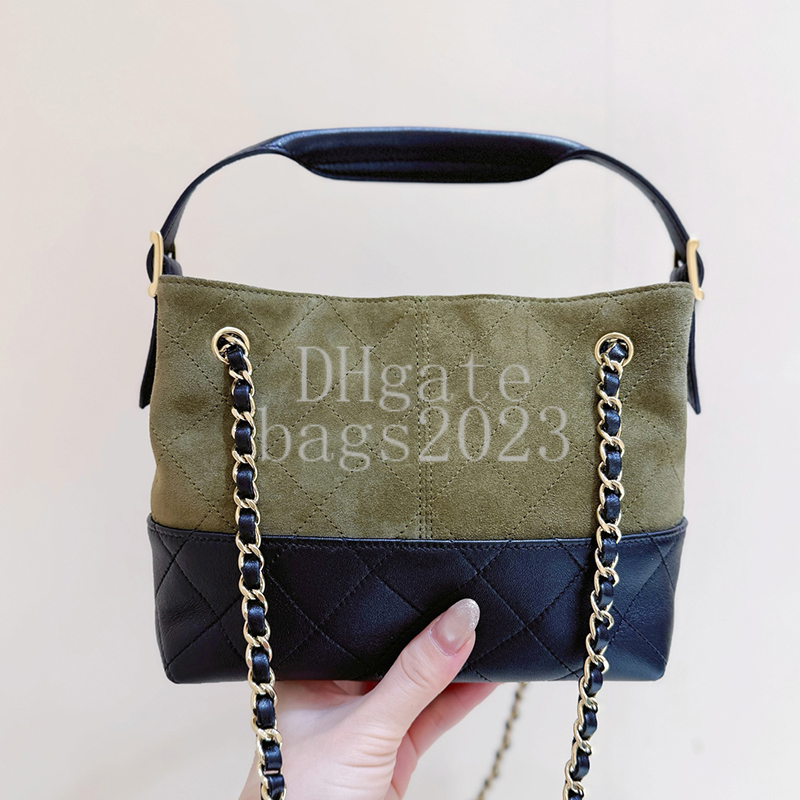 Hobo Handbag 21CM Master quality Designer bag Suede Calfskin Chain shoulder crossbody bag Luxury Evening Bag with Gift Box X043A