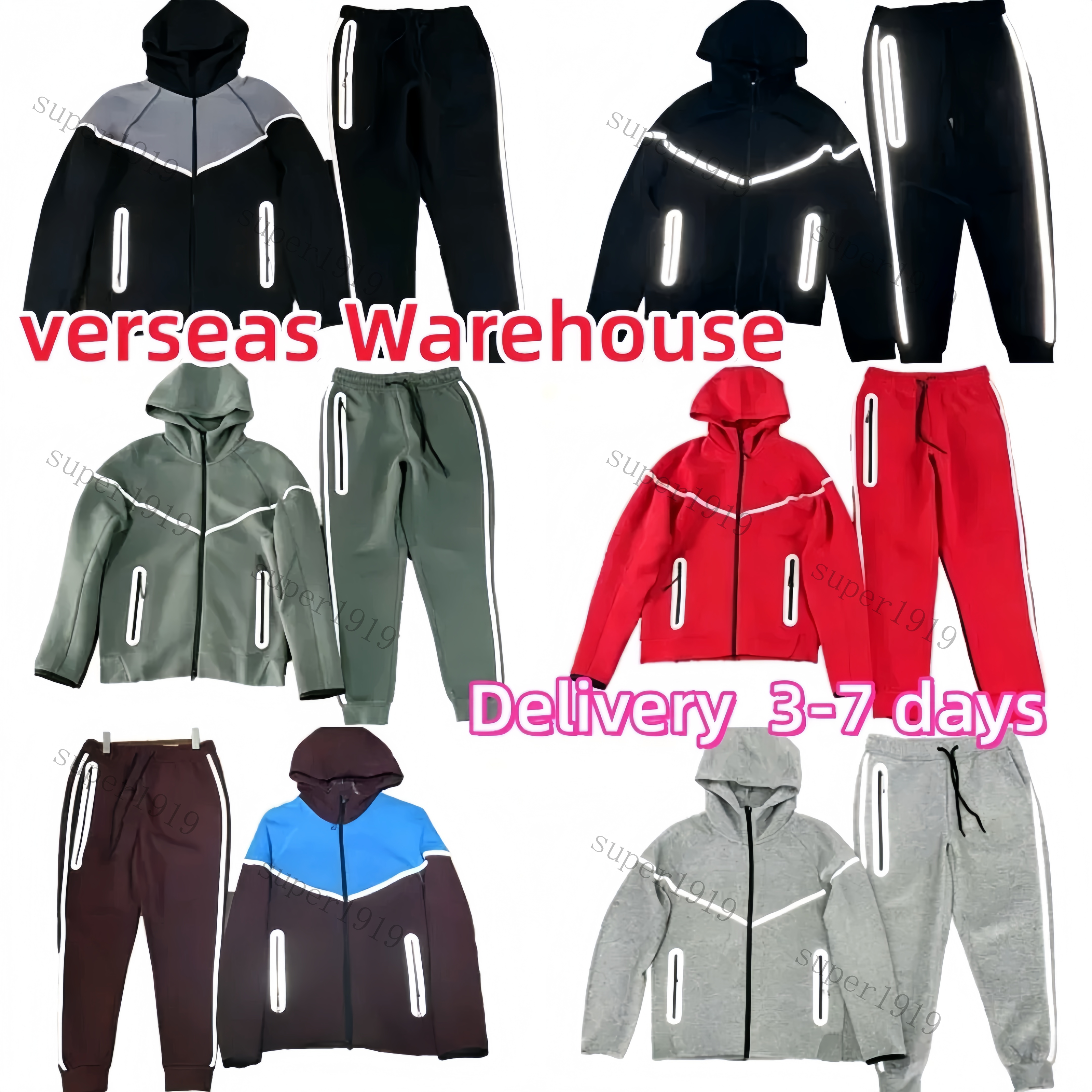 hoodie tech fleece fashion mens womens tracksuits Sweatshirt sports pants hoodies jackets trousers men hooded tracksuit pants sweatpants designer si